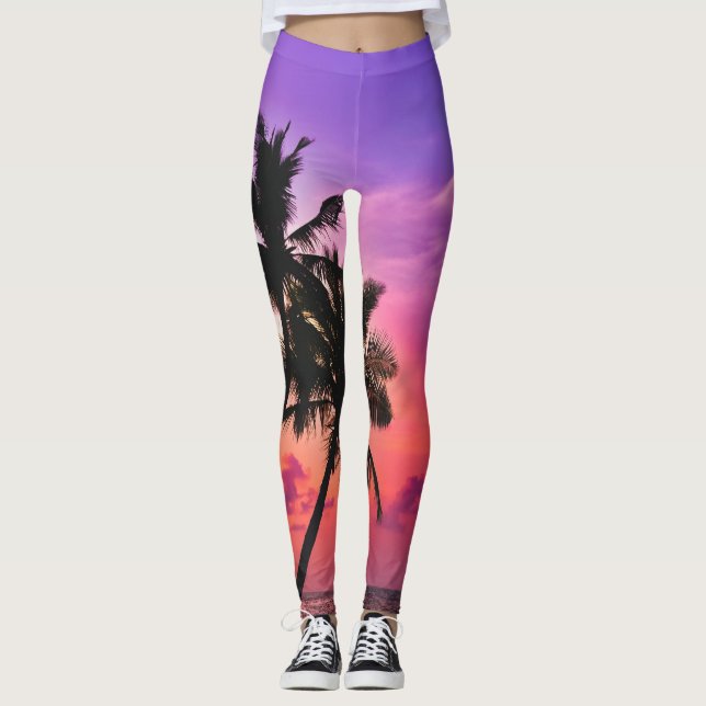 Leggings Waves marinas (Anverso)
