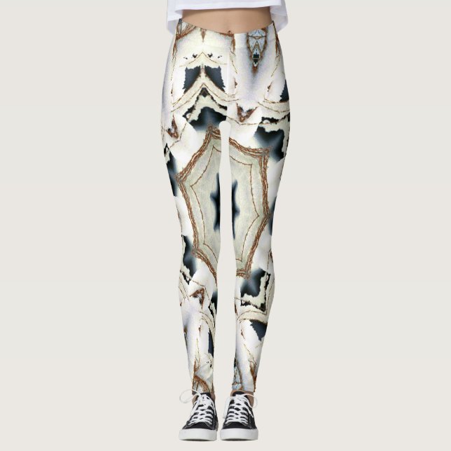 Leggings Web de nieve (Anverso)