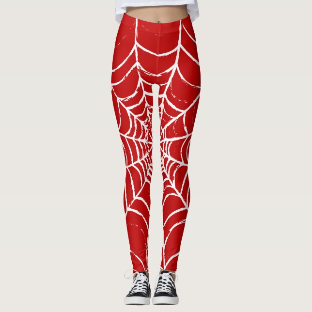 Leggings Web roja (Anverso)