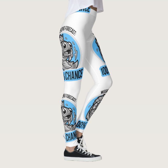 Leggings Weekend Forecast 100% Chance T-Shirt (Derecha)