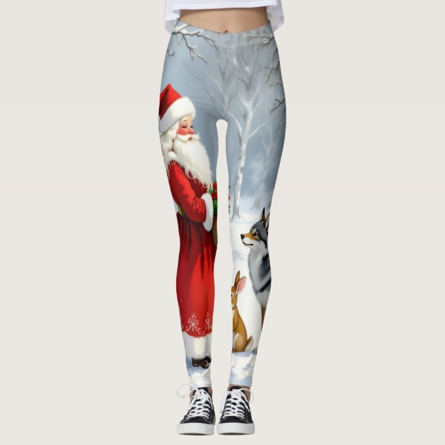 Leggings „Weihnachtliche Harmonie“17 (Anverso)