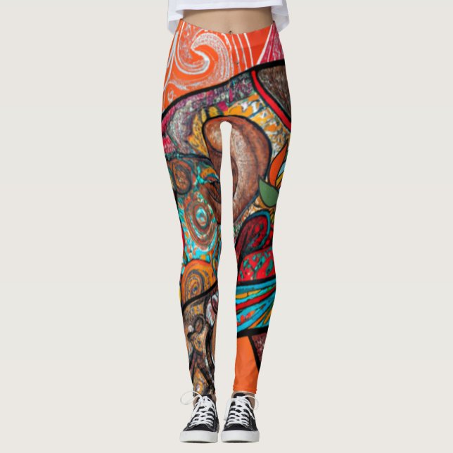 Leggings Whale Wow (Anverso)