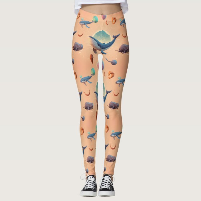 Leggings Whaleverse (Anverso)