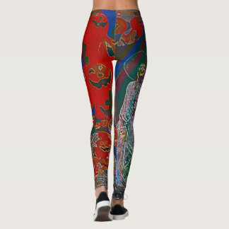 Leggings Whimsical Halloween Dreams