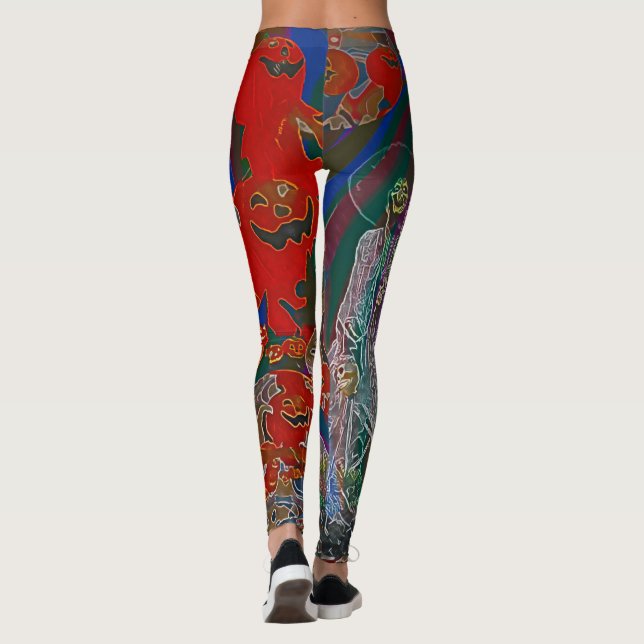 Leggings Whimsical Halloween Dreams (Reverso)