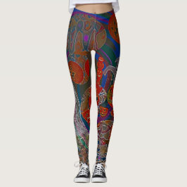 Leggings Whimsical Halloween Dreams