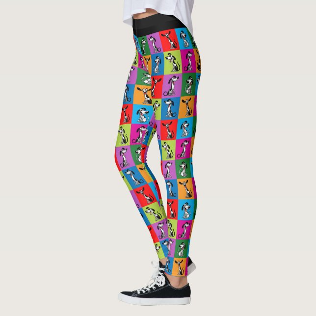 Leggings Whippet Whimsy Cozy (Izquierda)