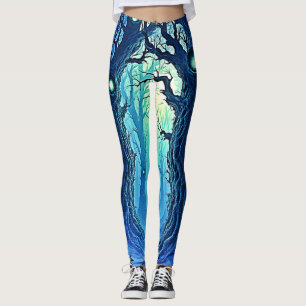 Leggings Whispering Woods Dark Fantasy
