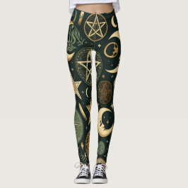 Leggings Wiccan Pattern 2
