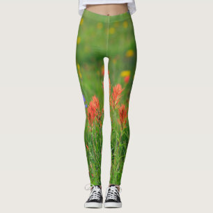 Leggings Wildflowers de la brocha india