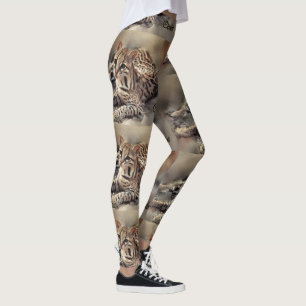 Leggings Wildlife Ocelot Lover