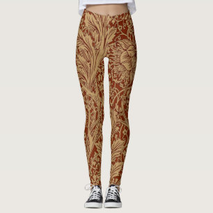 Leggings William Morris Arcadia Floral Garden Classi