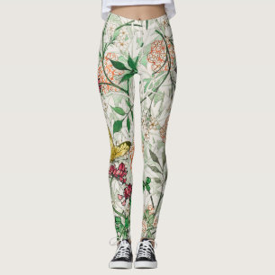 Leggings William Morris FLORES Y BOMBARDEAS