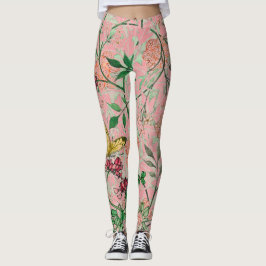 Leggings William Morris FLORES Y BOMBARDEAS