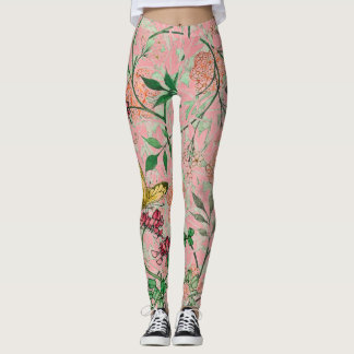 Leggings William Morris FLORES Y BOMBARDEAS