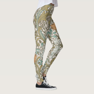 Leggings William Morris Golden Lily Blue Gold