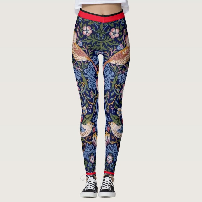 Leggings William Morris, las groseras piernas (Anverso)