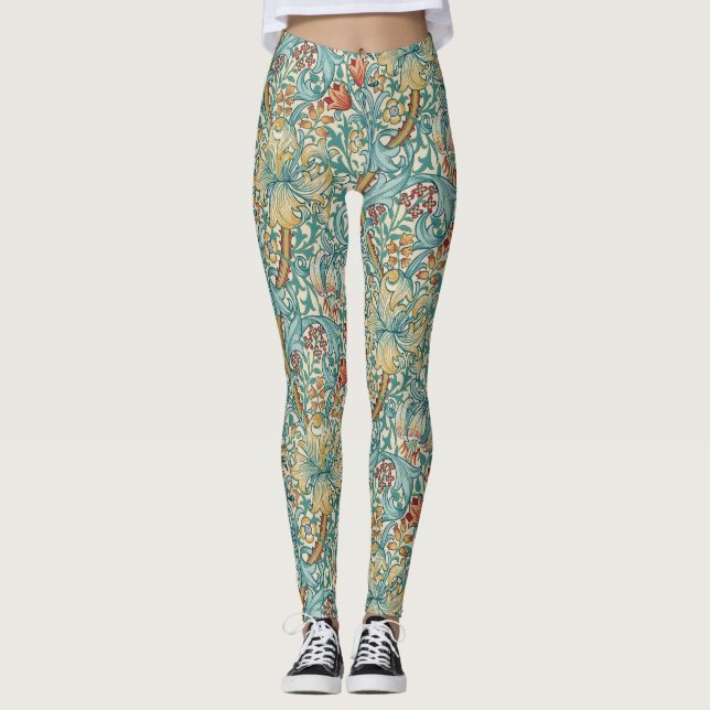Leggings William Morris "Lirio Dorado" 3 (Anverso)