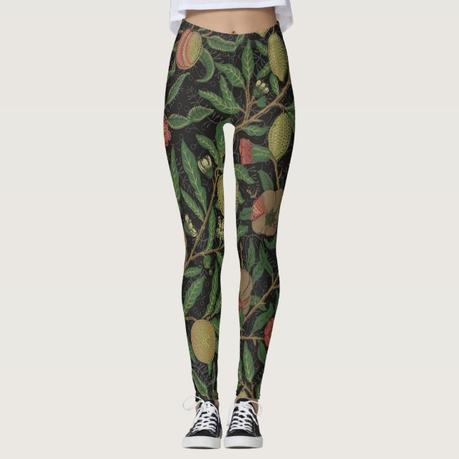 Leggings William Morris Pomegranate Classic Fruit (Anverso)