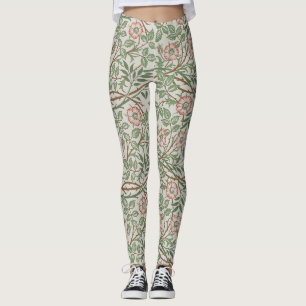 Leggings William Morris Sweetbriar Floral Art Nouveau