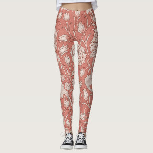 Leggings William Morris Wild Tulip Classic Victorian Design
