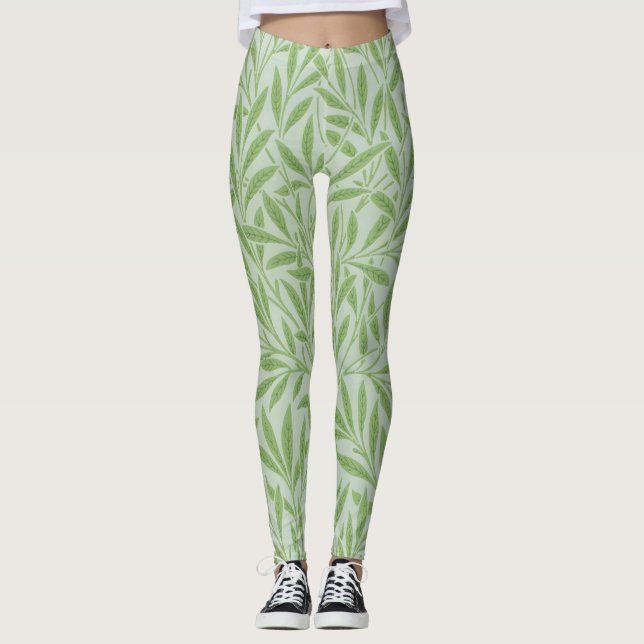 Leggings William Morris Willow Flower Classic (Anverso)