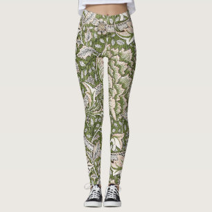 Leggings William Morris Windrush floral clásico