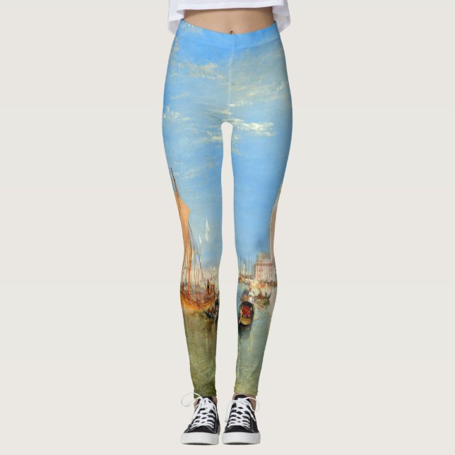 Leggings William Turner - Venecia, Dogana y San Giorgio (Anverso)