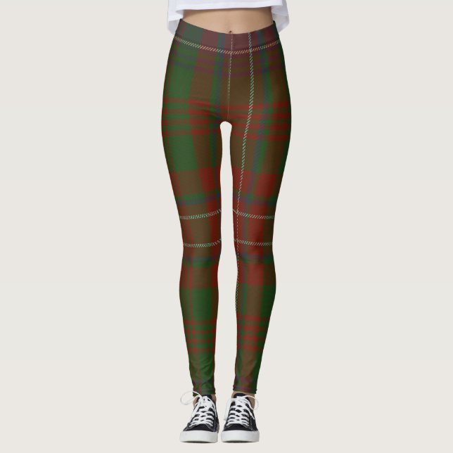 Leggings Wilson Tartan Clan Plaid (Anverso)
