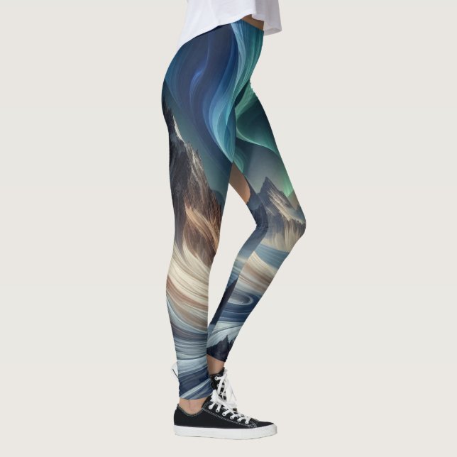 Leggings Winter Aurora Yoga (Derecha)