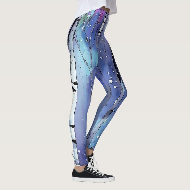 Leggings Wintersong en los bosques de Birch (Derecha)