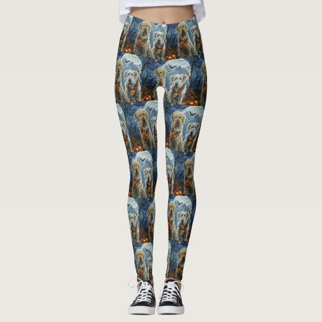Leggings Wolfhound Halloween Spooky (Anverso)