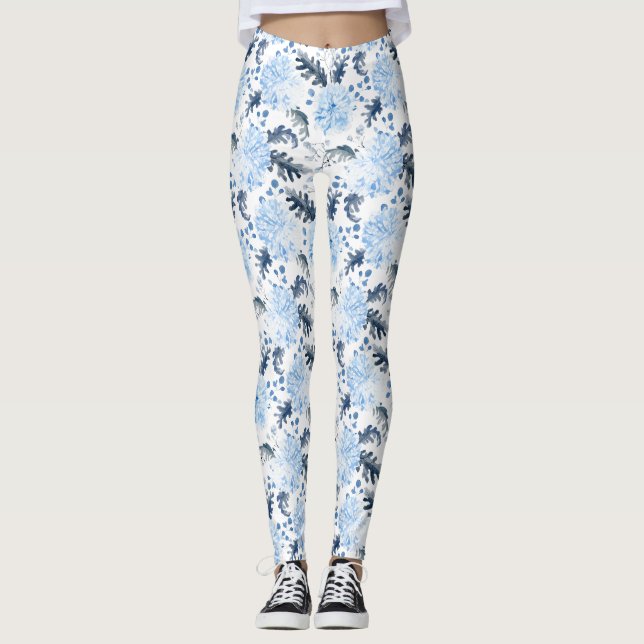 Leggings Women - Winter Pattern (Anverso)