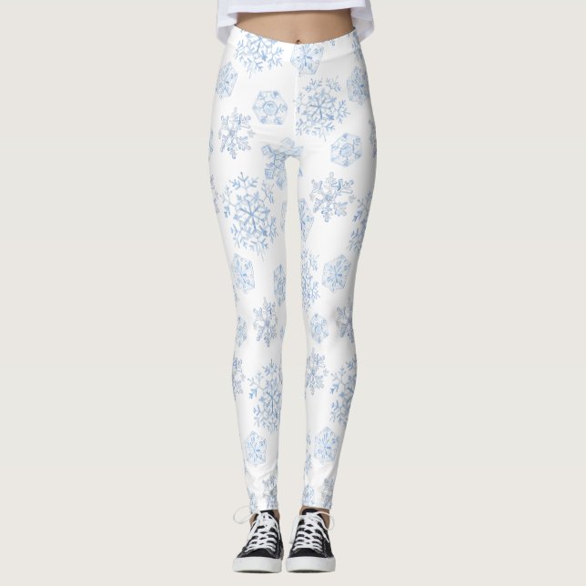 Leggings Women - Winter Pattern (Anverso)