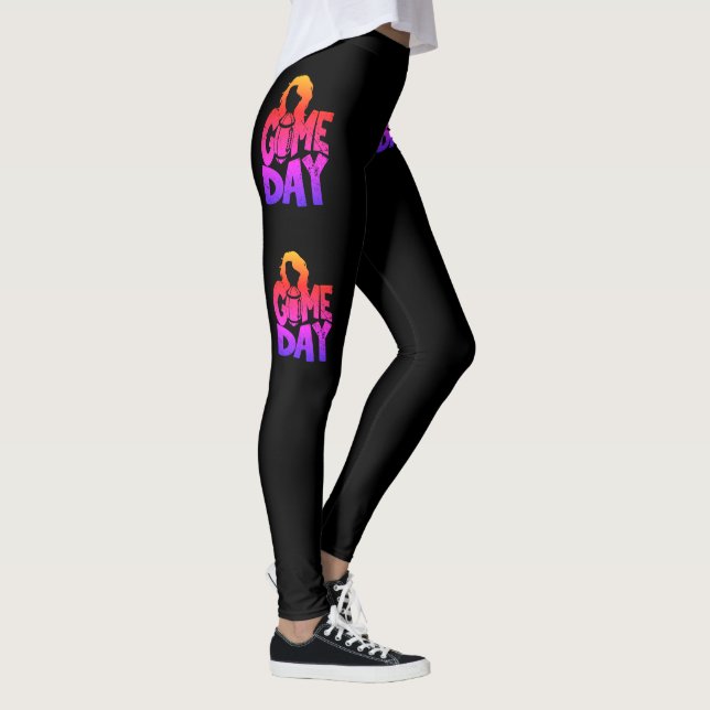 Leggings Women's Football Gameday Fiery (Derecha)