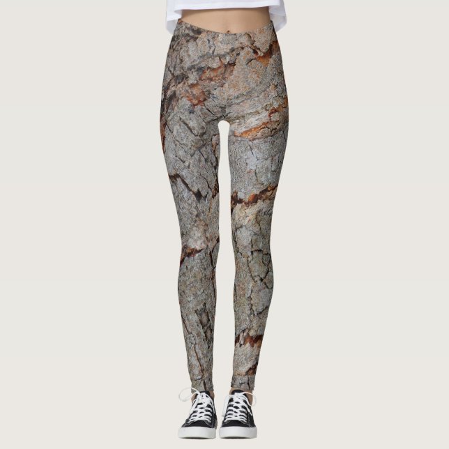Leggings Wood Forest - Power yoga Ir (Anverso)