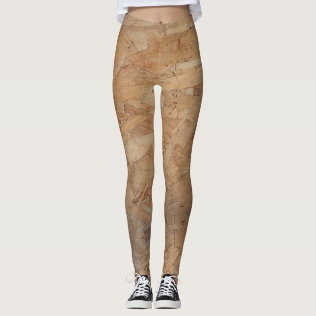 Leggings Wood Plywood - Power yoga Ir (Anverso)