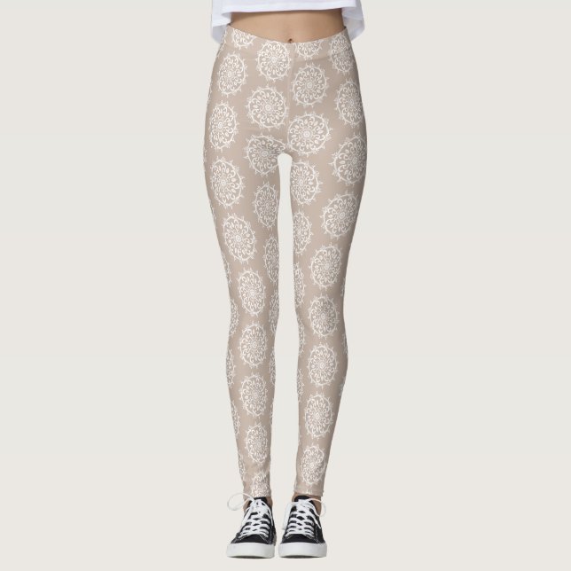 Leggings Wool Mandala (Anverso)