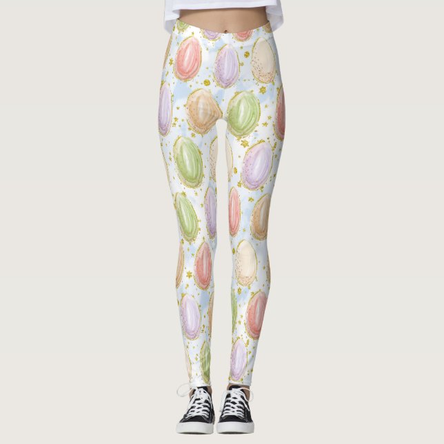Leggings Wreath de Pascua (Anverso)