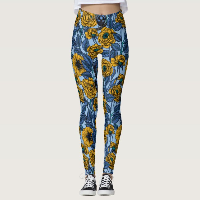 Leggings Wren in the rosas (Anverso)