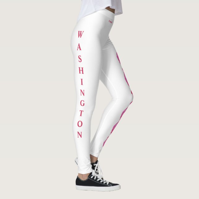 Leggings Wt. Leyendas de flores del estado de Washington, R (Derecha)