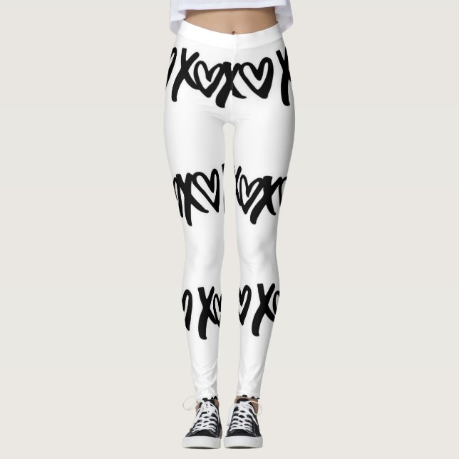 LEGGINGS **X Y O HUGS Y KISSES** (Anverso)