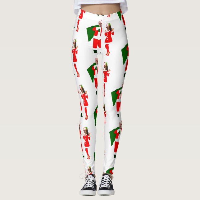 Leggings xmas joe biden santa kamala harris (Anverso)