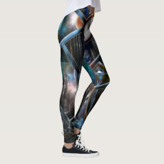 Leggings Xzendor7 Realm De La Matriz De Fantasías Fractales
