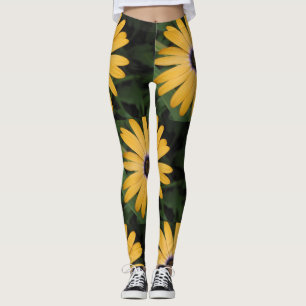 Leggings Yellow Daisy