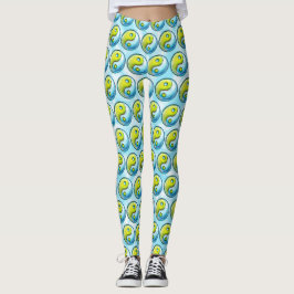 Leggings Yin-Yang Earth Tye