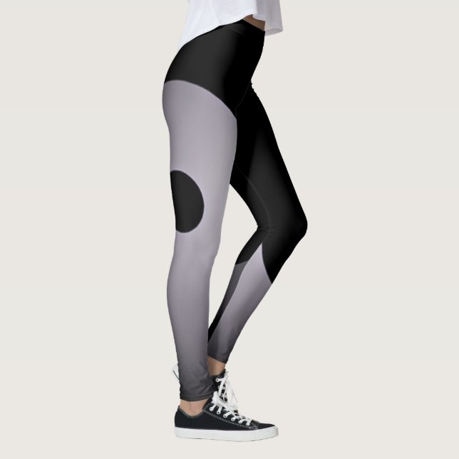 Leggings Yin-Yang | Zazzle_Growshop. (Derecha)