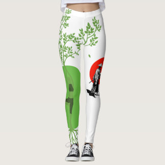 Leggings yoga and samurai