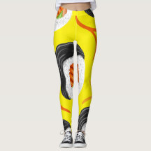 Yoga atlético de sushi Roll