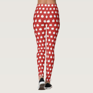 Leggings Yoga de encargo y entrenamiento de la manzana del